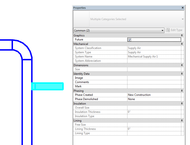 Revit parameter showing future phase