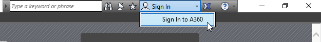Sign In to A360 from Within Revit to use Collaboration for Revit C4R
