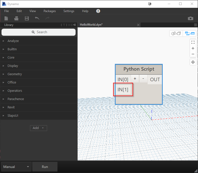 Python script in Dynamo to show a task dialog in Revit.